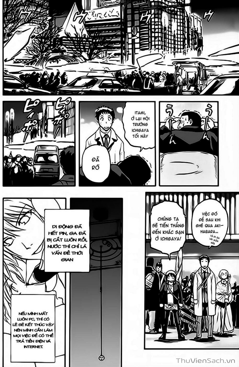 Truyện Tranh Phía Sau Cánh Cổng Bóng Tối Của Hư Không! trang 6