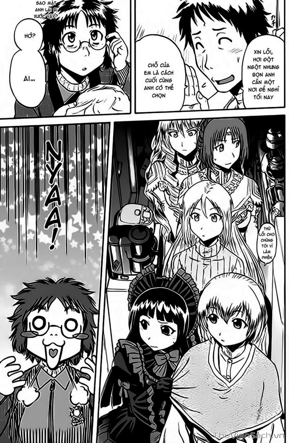 Truyện Tranh Phía Sau Cánh Cổng Bóng Tối Của Hư Không! trang 6