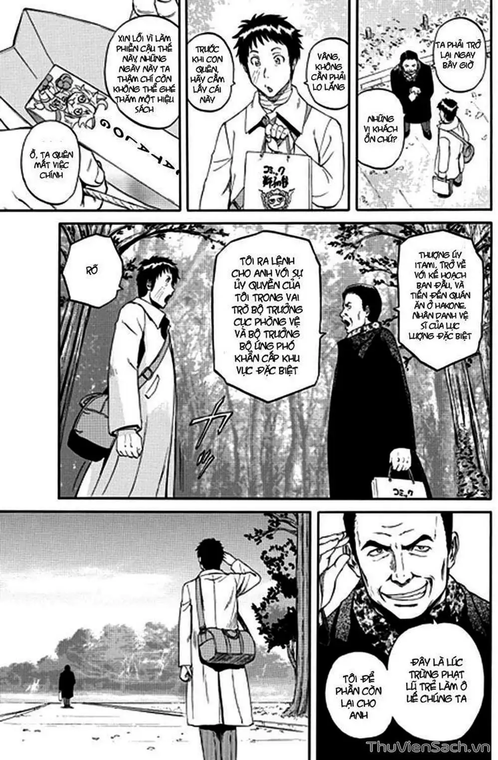 Truyện Tranh Phía Sau Cánh Cổng Bóng Tối Của Hư Không! trang 6