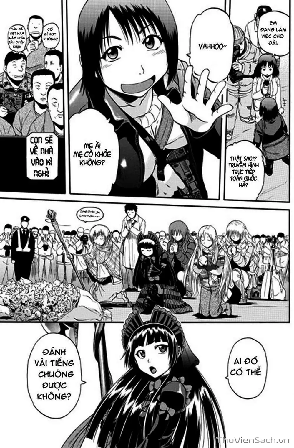 Truyện Tranh Phía Sau Cánh Cổng Bóng Tối Của Hư Không! trang 6