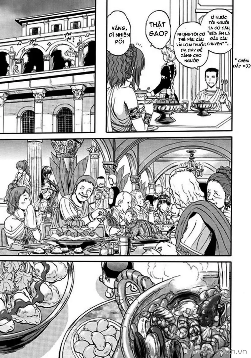 Truyện Tranh Phía Sau Cánh Cổng Bóng Tối Của Hư Không! trang 6