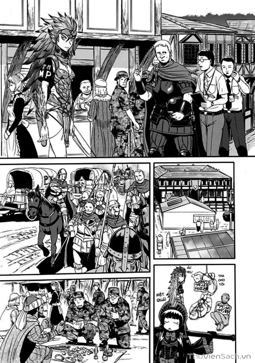 Truyện Tranh Phía Sau Cánh Cổng Bóng Tối Của Hư Không! trang 6