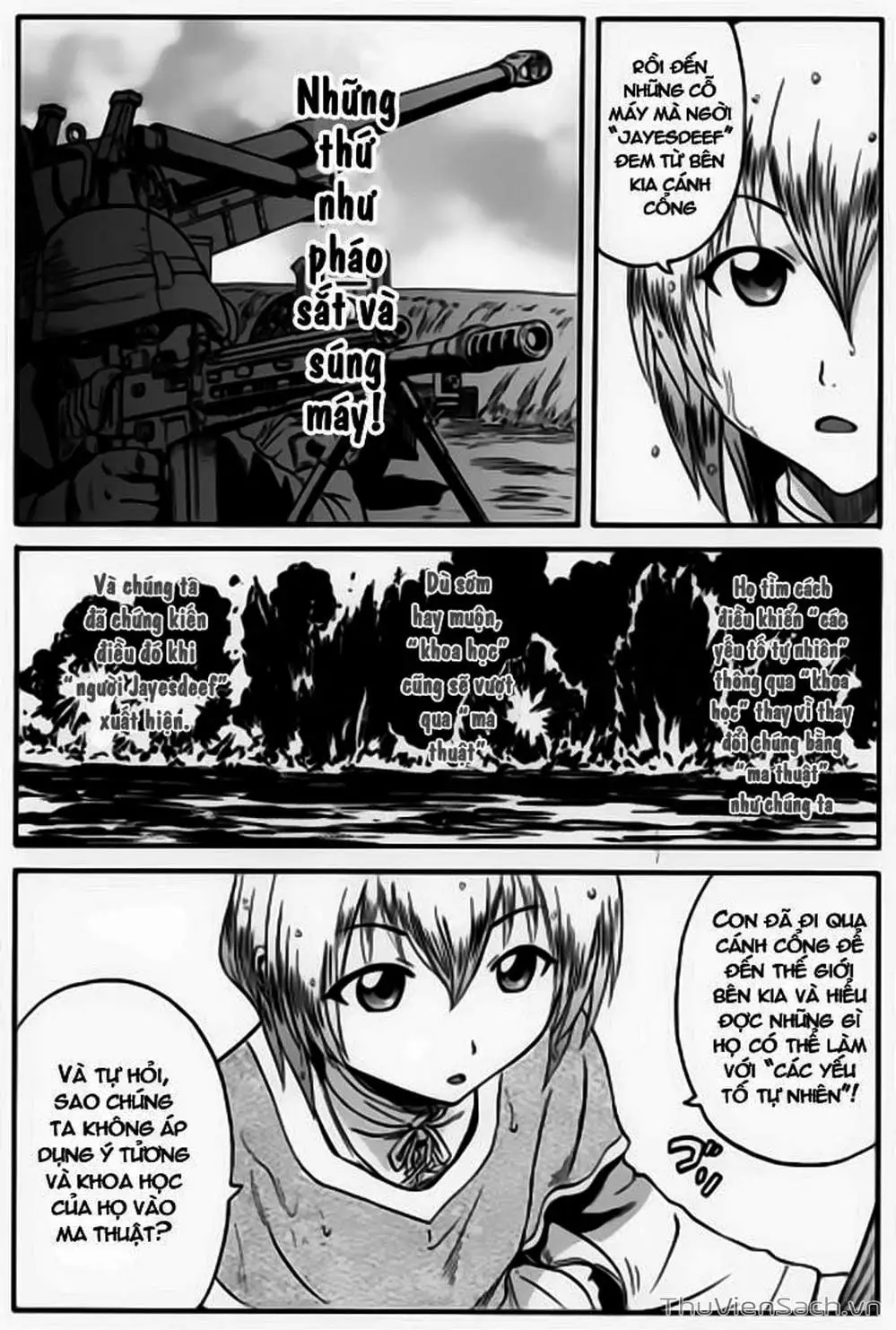 Truyện Tranh Phía Sau Cánh Cổng Bóng Tối Của Hư Không! trang 6