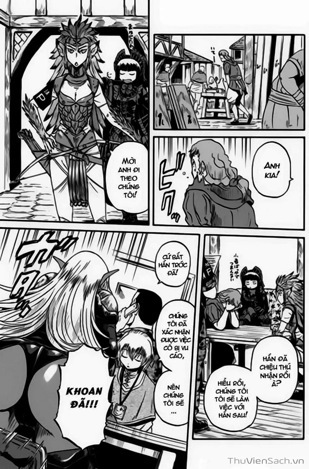 Truyện Tranh Phía Sau Cánh Cổng Bóng Tối Của Hư Không! trang 6