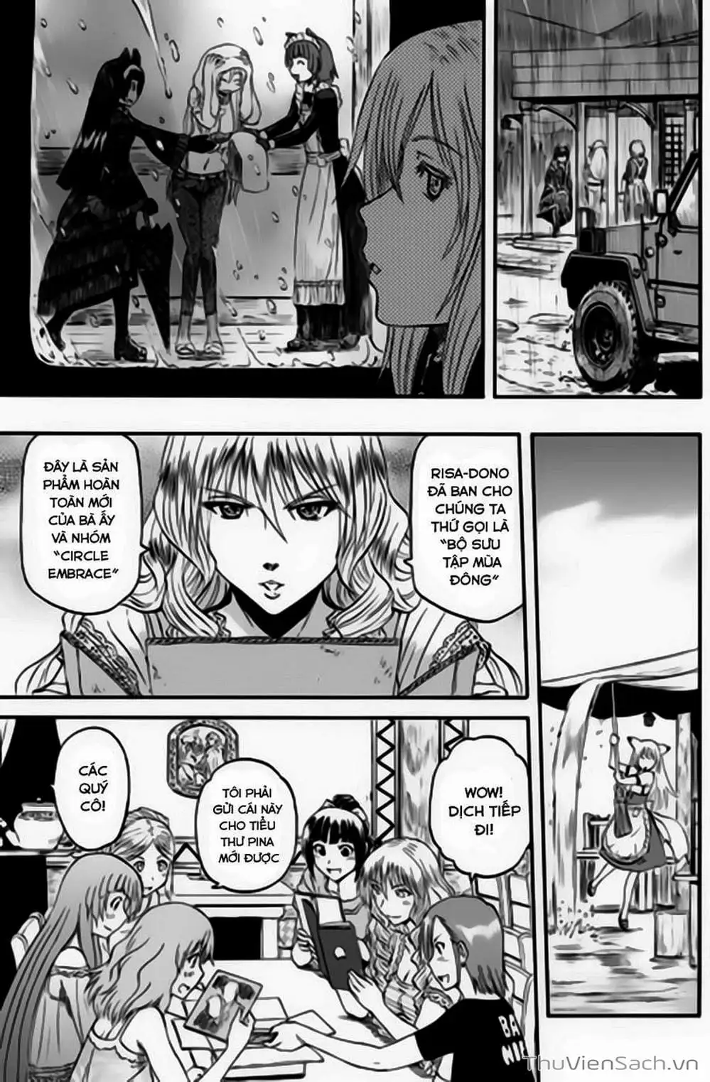 Truyện Tranh Phía Sau Cánh Cổng Bóng Tối Của Hư Không! trang 6