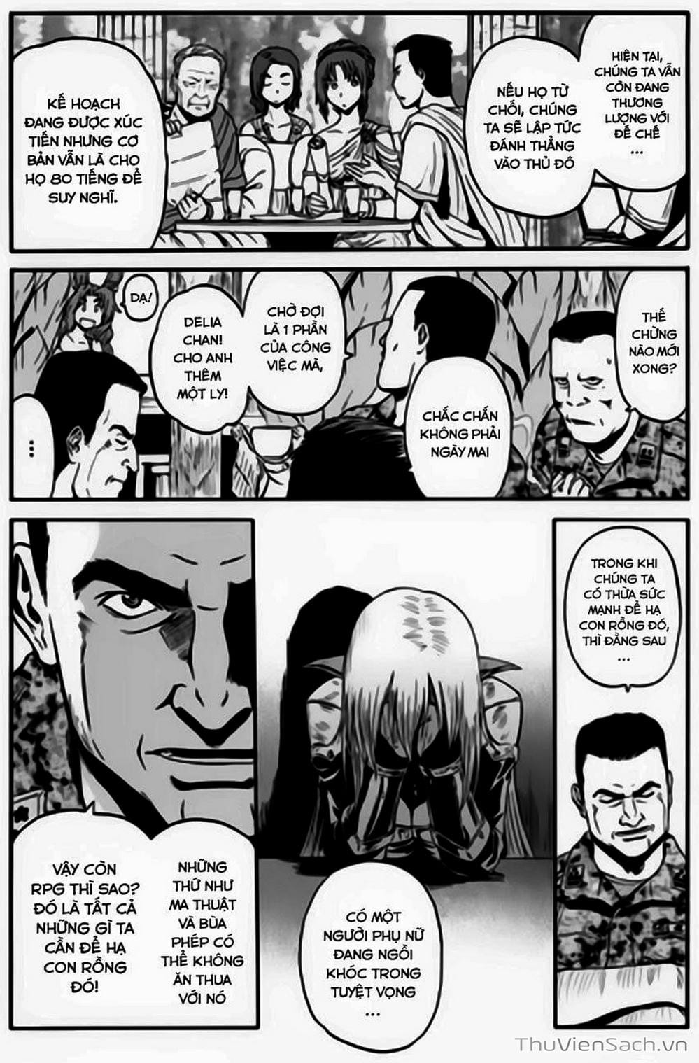 Truyện Tranh Phía Sau Cánh Cổng Bóng Tối Của Hư Không! trang 6
