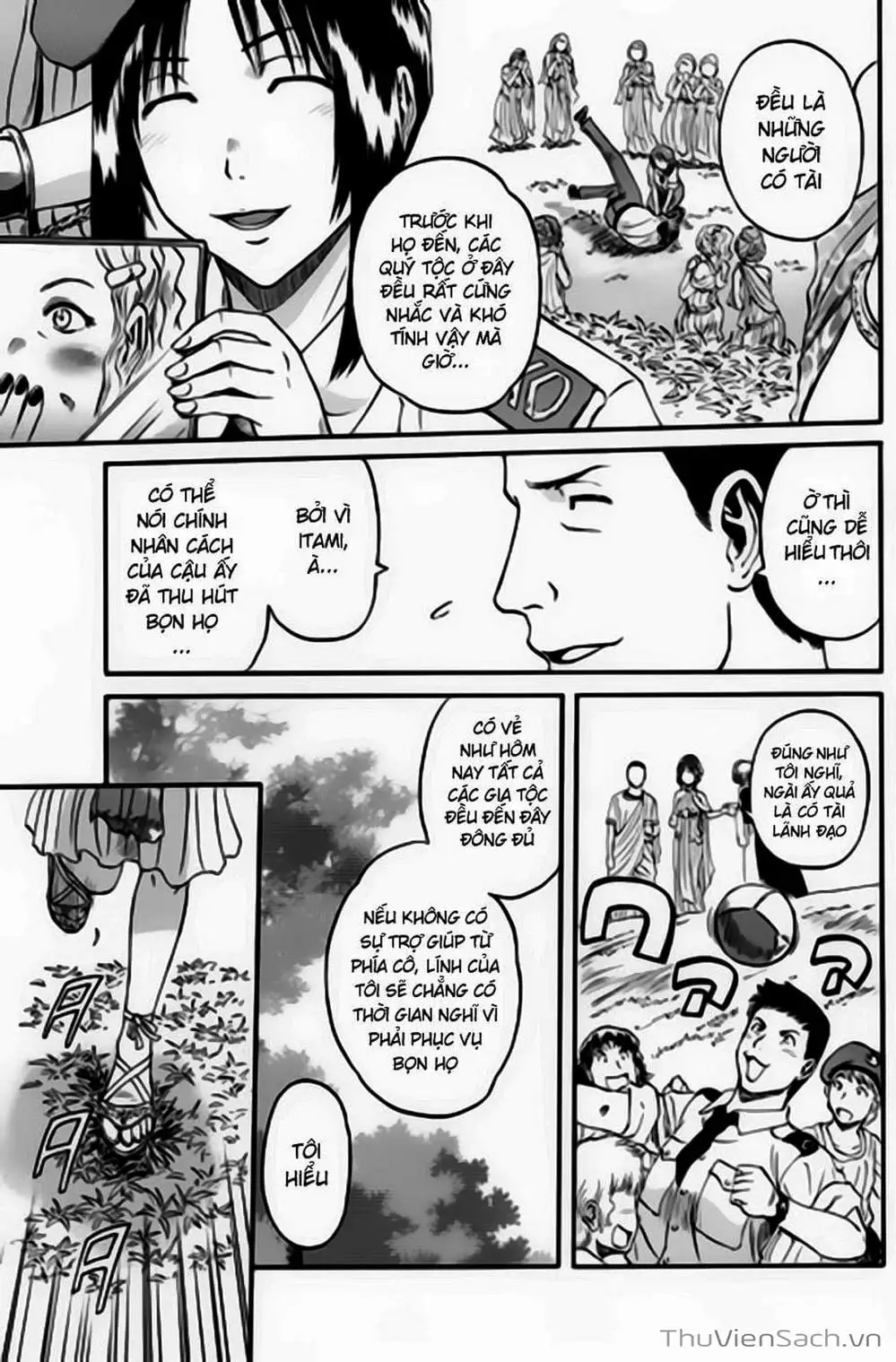 Truyện Tranh Phía Sau Cánh Cổng Bóng Tối Của Hư Không! trang 6