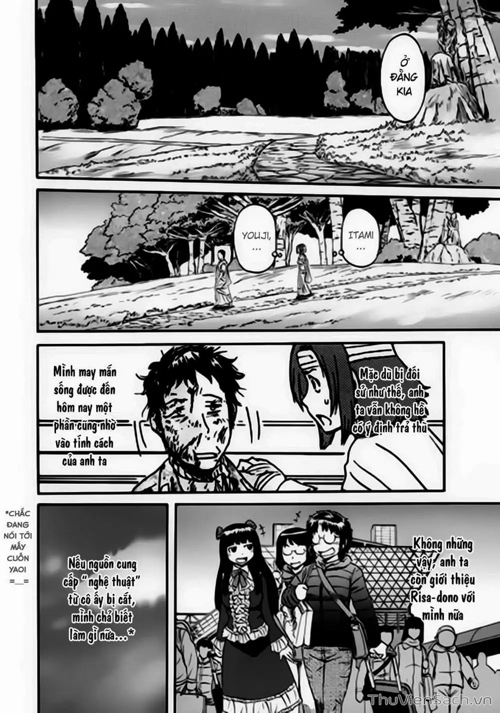 Truyện Tranh Phía Sau Cánh Cổng Bóng Tối Của Hư Không! trang 6