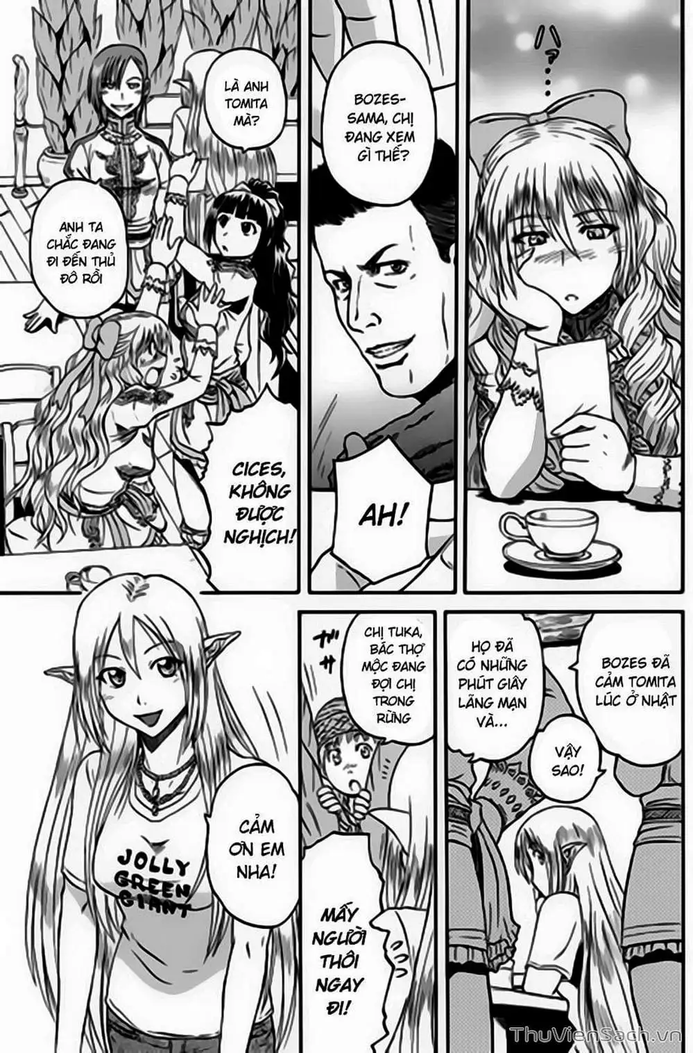 Truyện Tranh Phía Sau Cánh Cổng Bóng Tối Của Hư Không! trang 6