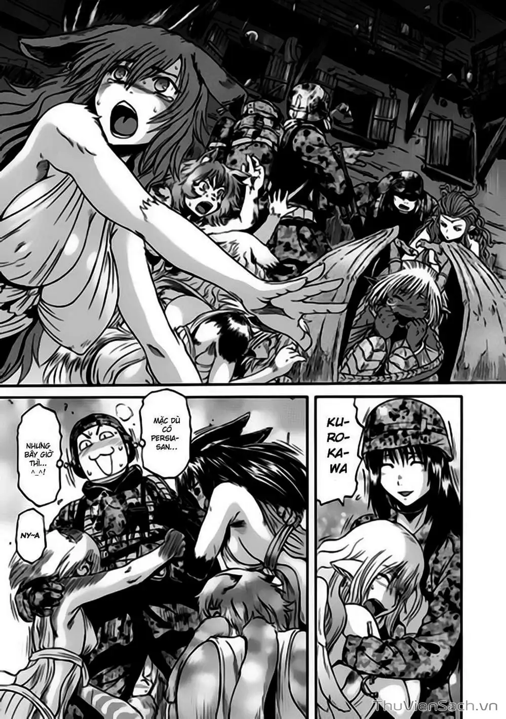 Truyện Tranh Phía Sau Cánh Cổng Bóng Tối Của Hư Không! trang 6