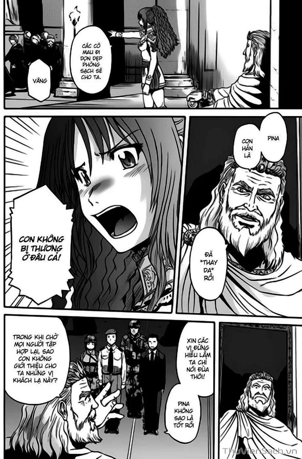 Truyện Tranh Phía Sau Cánh Cổng Bóng Tối Của Hư Không! trang 6