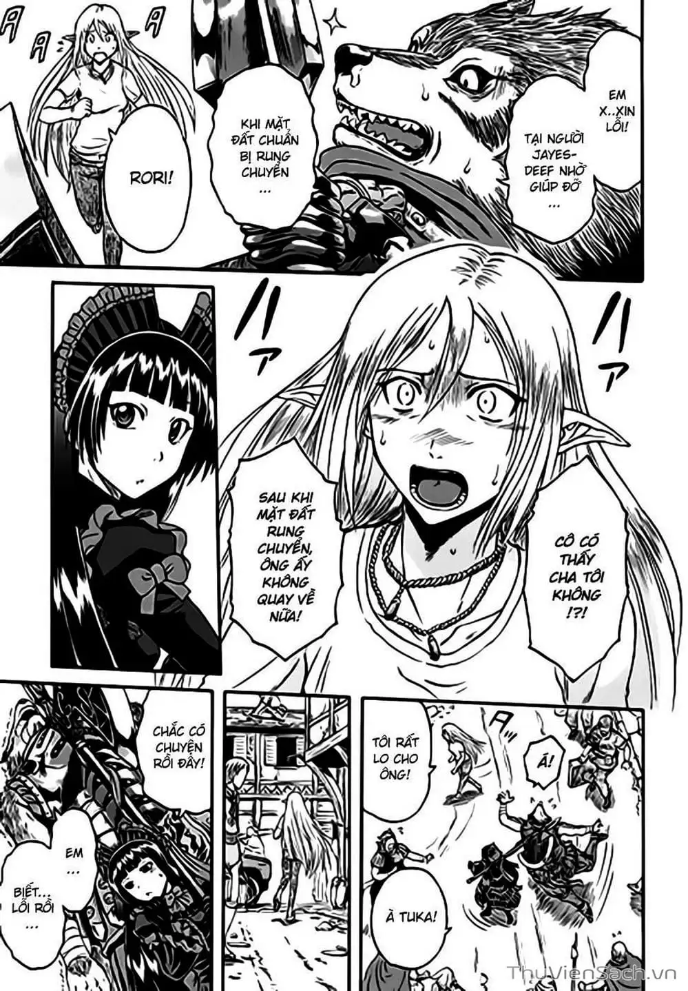 Truyện Tranh Phía Sau Cánh Cổng Bóng Tối Của Hư Không! trang 6