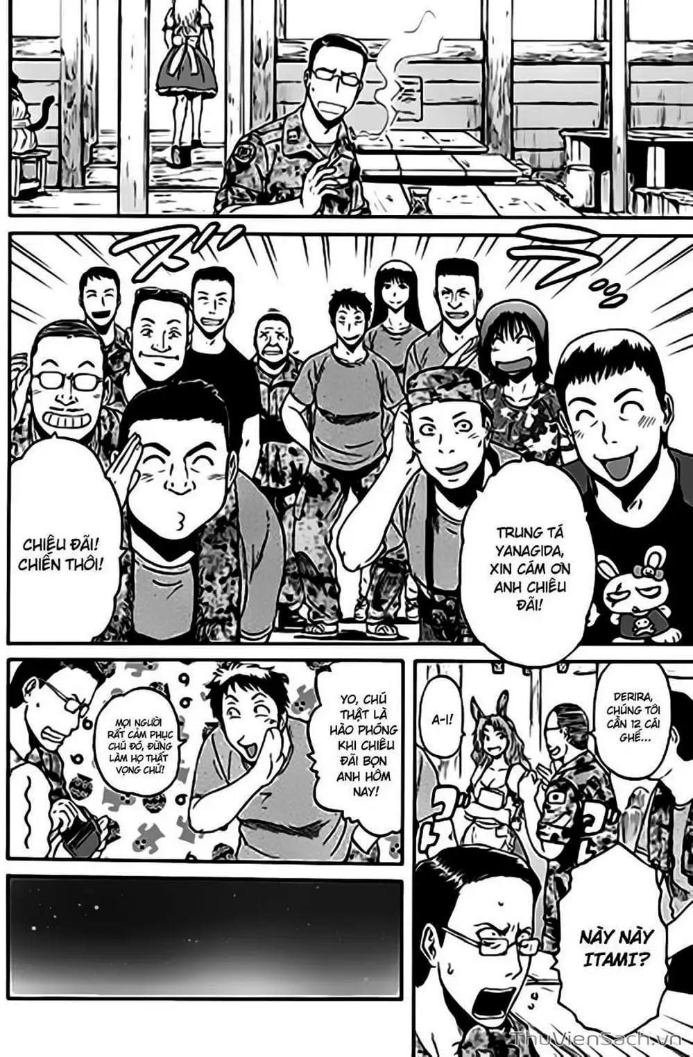 Truyện Tranh Phía Sau Cánh Cổng Bóng Tối Của Hư Không! trang 6