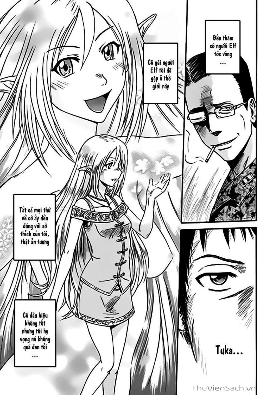 Truyện Tranh Phía Sau Cánh Cổng Bóng Tối Của Hư Không! trang 6