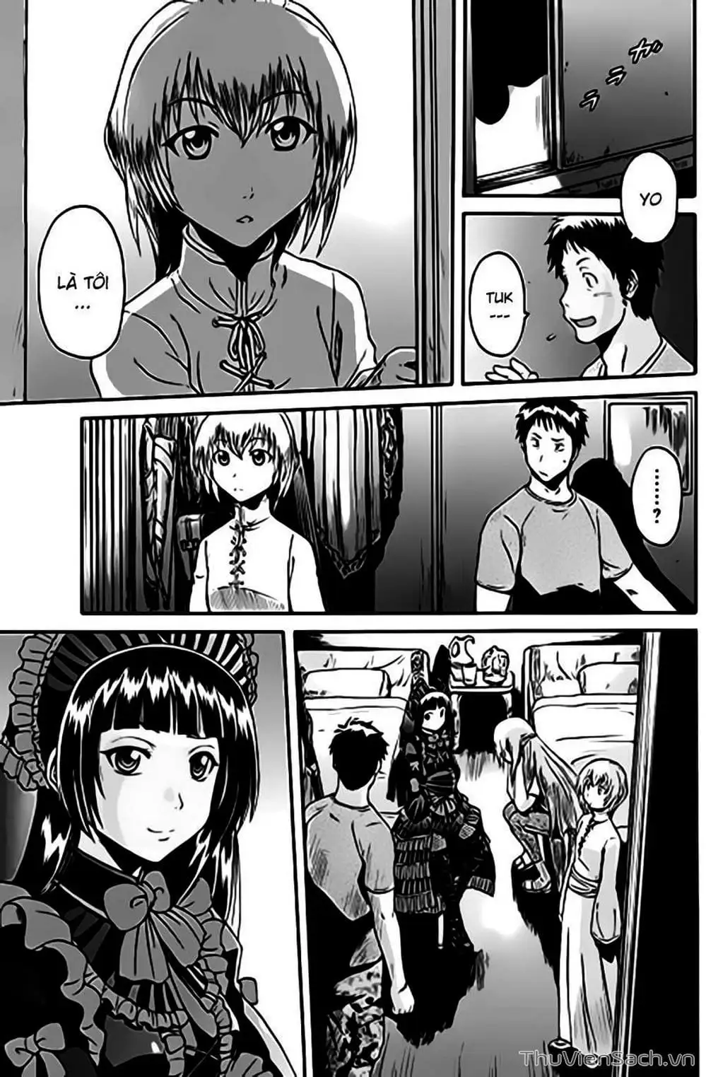 Truyện Tranh Phía Sau Cánh Cổng Bóng Tối Của Hư Không! trang 6