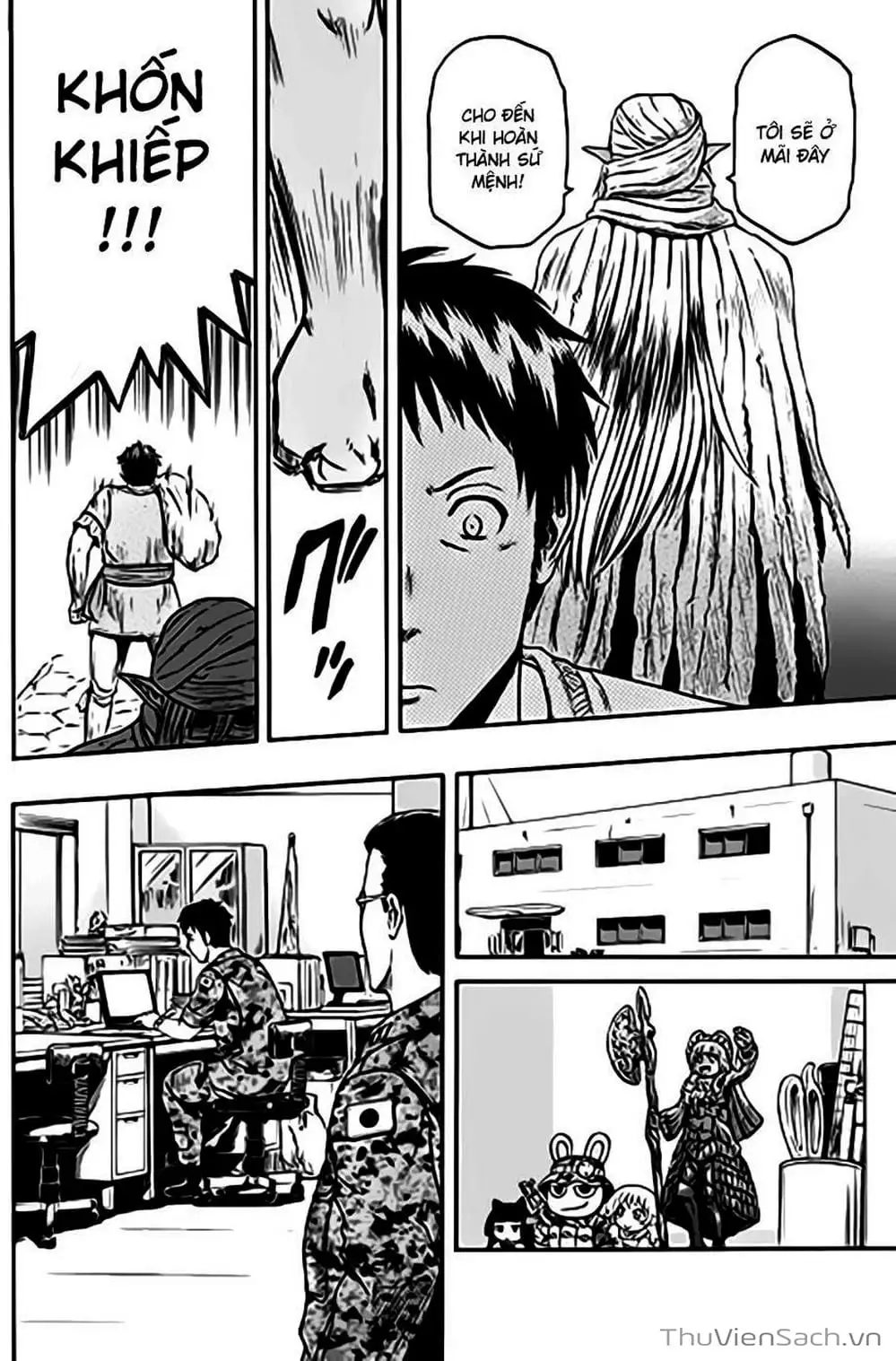 Truyện Tranh Phía Sau Cánh Cổng Bóng Tối Của Hư Không! trang 6