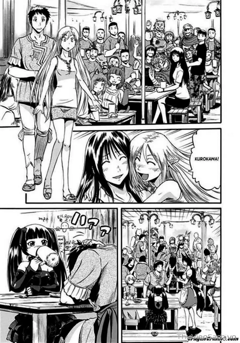 Truyện Tranh Phía Sau Cánh Cổng Bóng Tối Của Hư Không! trang 6