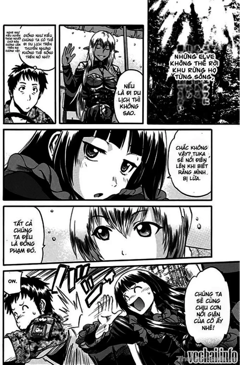 Truyện Tranh Phía Sau Cánh Cổng Bóng Tối Của Hư Không! trang 6