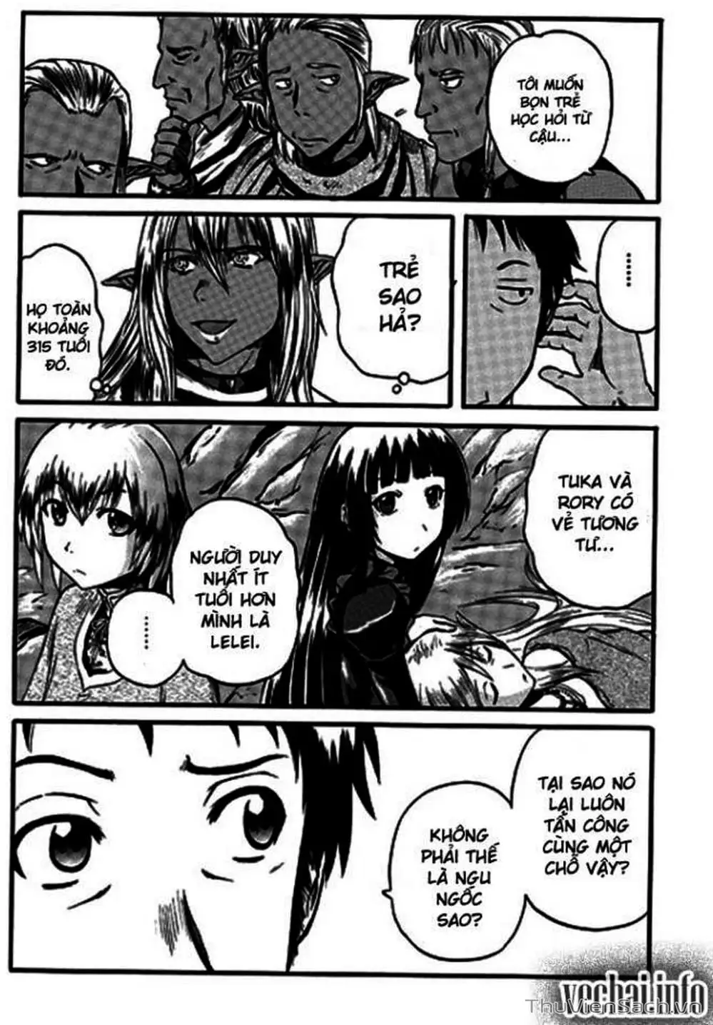 Truyện Tranh Phía Sau Cánh Cổng Bóng Tối Của Hư Không! trang 6