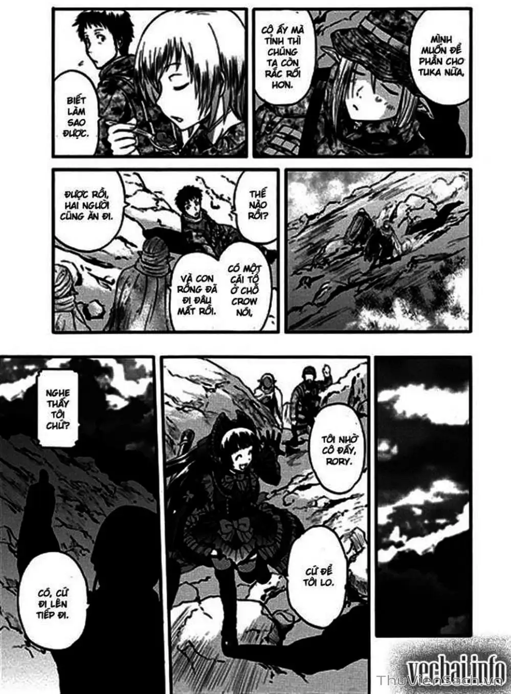 Truyện Tranh Phía Sau Cánh Cổng Bóng Tối Của Hư Không! trang 6
