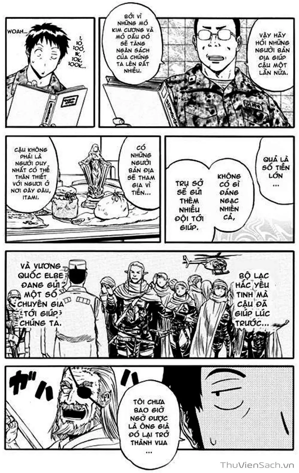 Truyện Tranh Phía Sau Cánh Cổng Bóng Tối Của Hư Không! trang 6