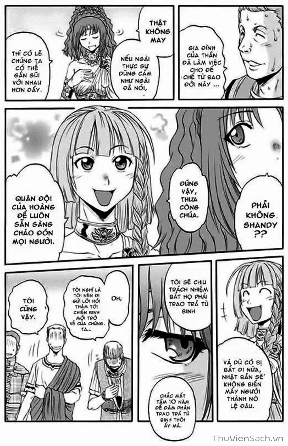 Truyện Tranh Phía Sau Cánh Cổng Bóng Tối Của Hư Không! trang 6