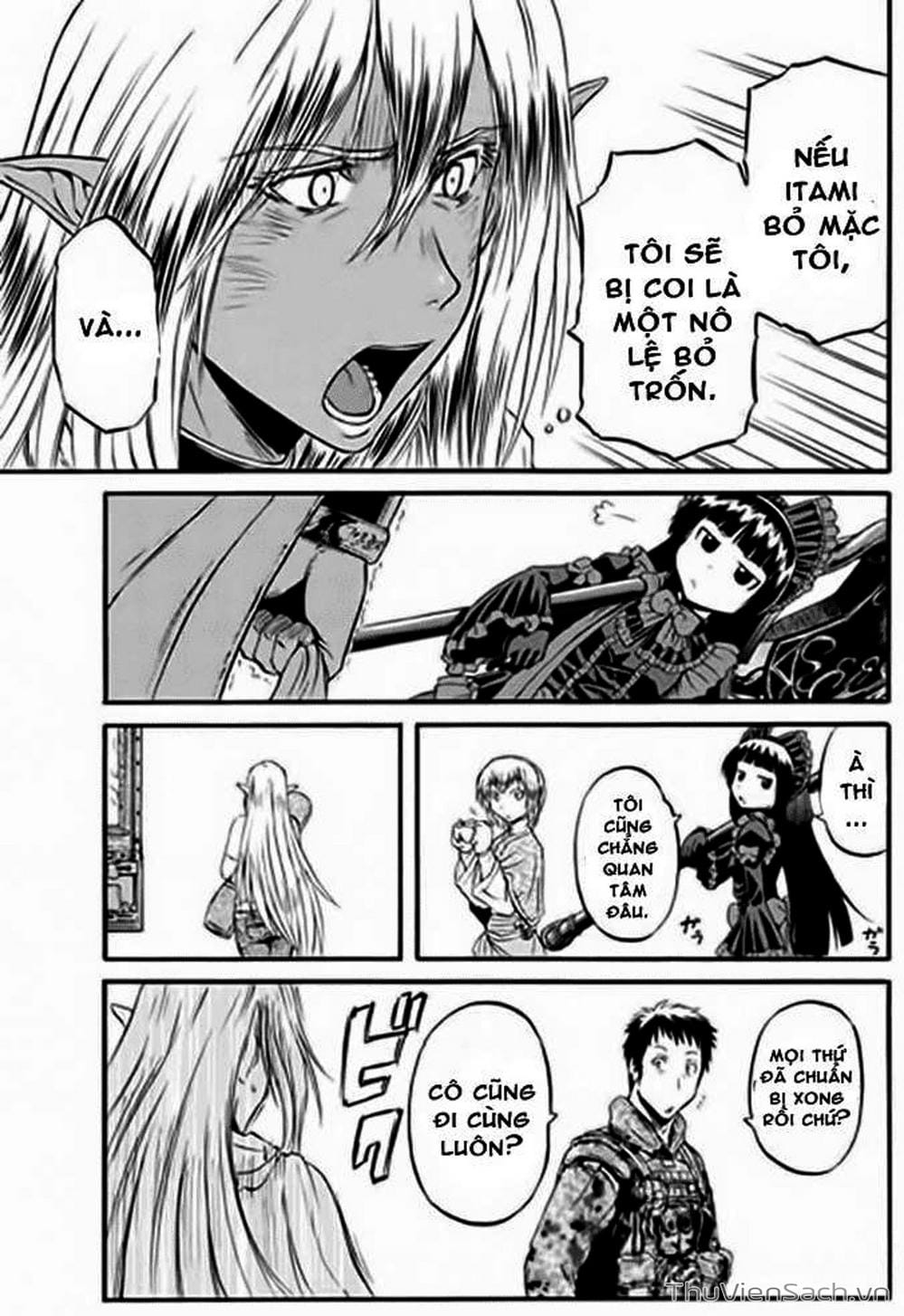 Truyện Tranh Phía Sau Cánh Cổng Bóng Tối Của Hư Không! trang 6