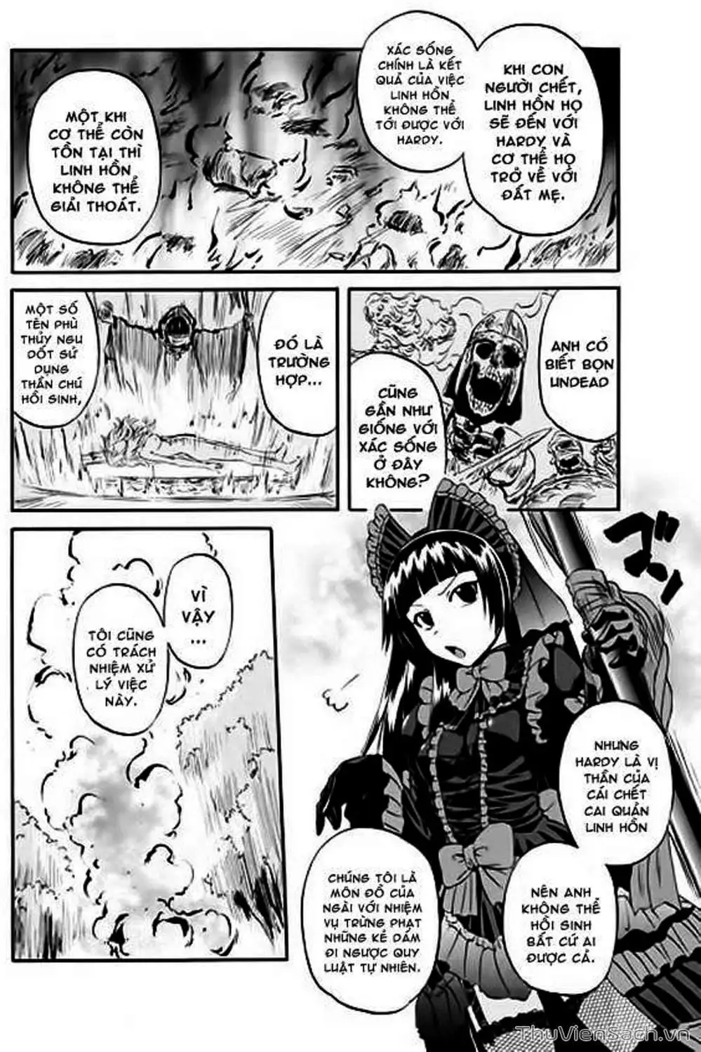 Truyện Tranh Phía Sau Cánh Cổng Bóng Tối Của Hư Không! trang 6