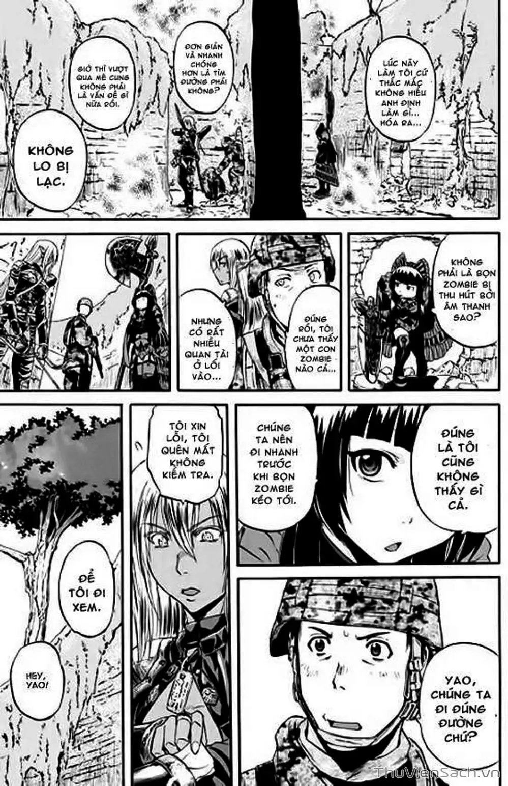 Truyện Tranh Phía Sau Cánh Cổng Bóng Tối Của Hư Không! trang 6