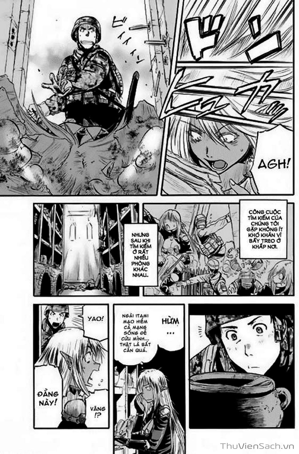 Truyện Tranh Phía Sau Cánh Cổng Bóng Tối Của Hư Không! trang 6