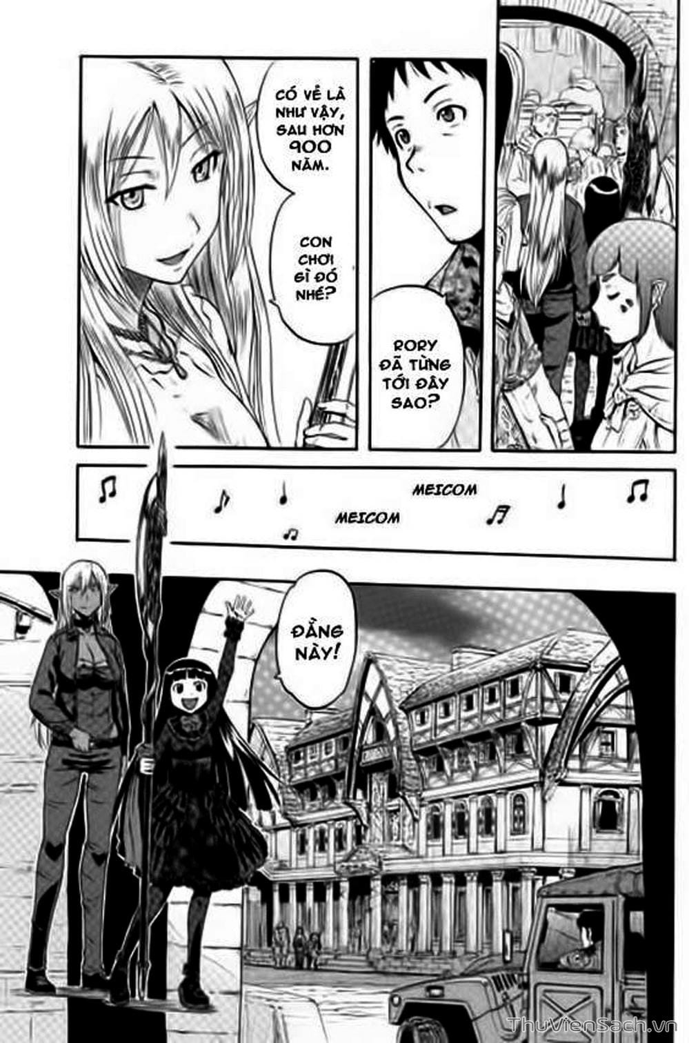 Truyện Tranh Phía Sau Cánh Cổng Bóng Tối Của Hư Không! trang 6