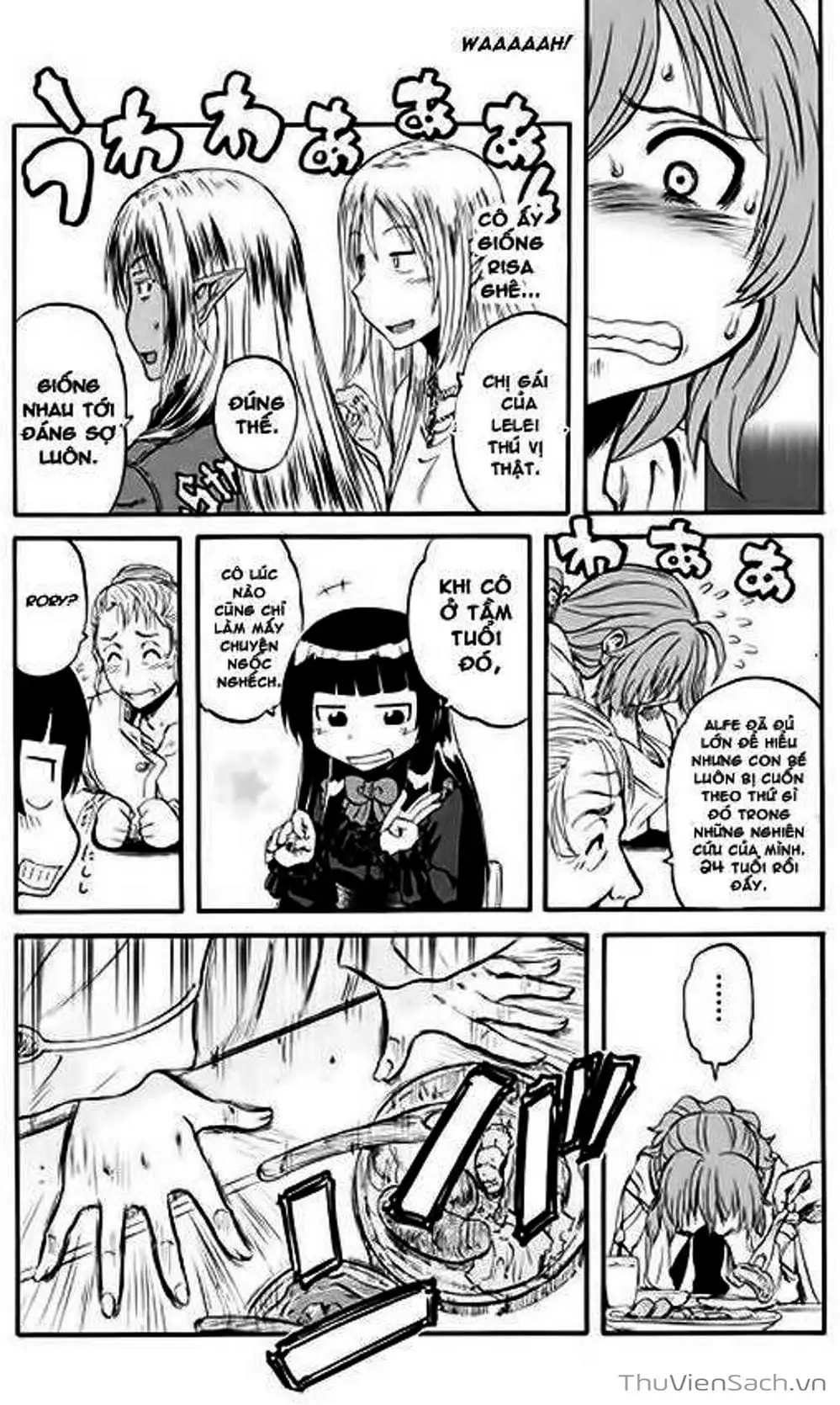 Truyện Tranh Phía Sau Cánh Cổng Bóng Tối Của Hư Không! trang 6