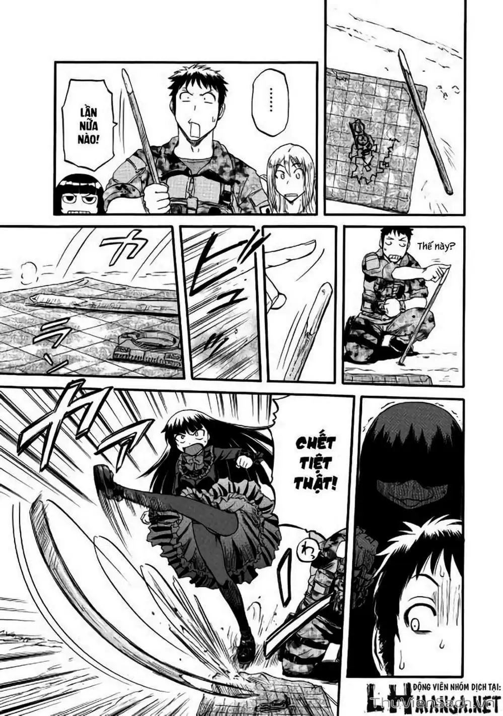 Truyện Tranh Phía Sau Cánh Cổng Bóng Tối Của Hư Không! trang 6