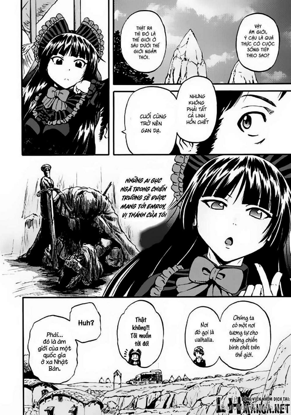 Truyện Tranh Phía Sau Cánh Cổng Bóng Tối Của Hư Không! trang 6