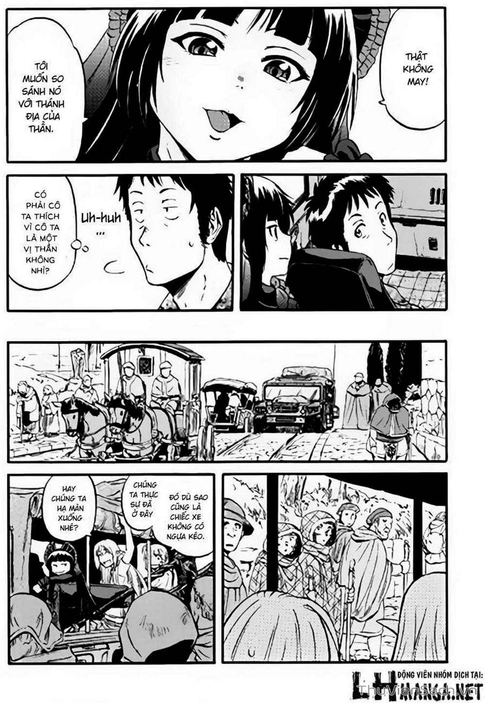 Truyện Tranh Phía Sau Cánh Cổng Bóng Tối Của Hư Không! trang 6
