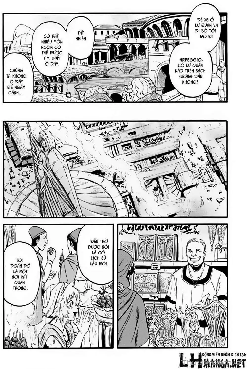 Truyện Tranh Phía Sau Cánh Cổng Bóng Tối Của Hư Không! trang 6