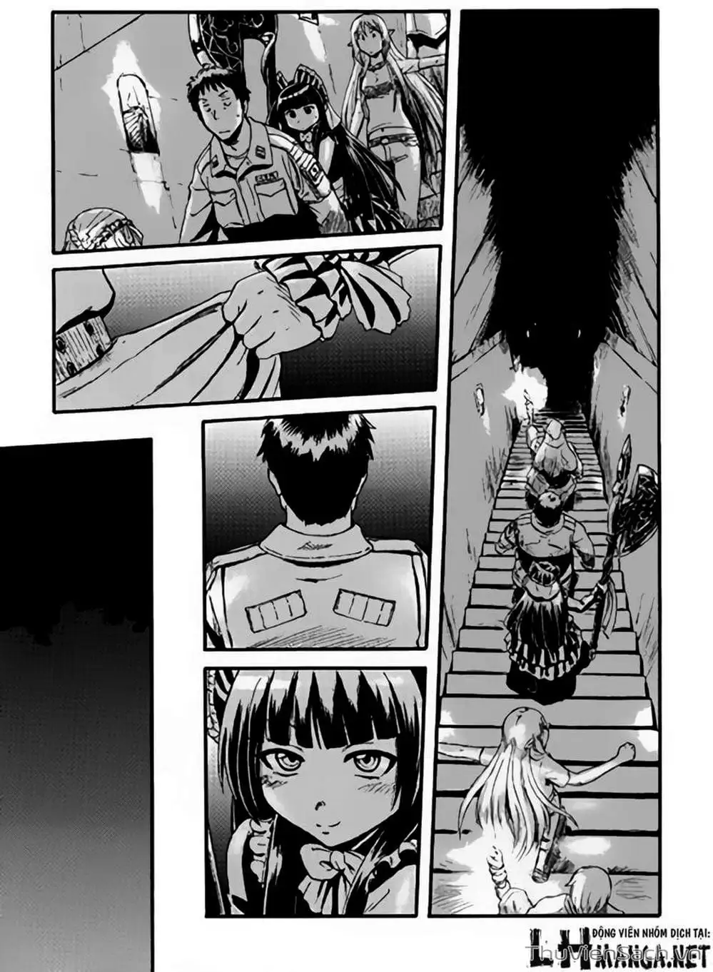 Truyện Tranh Phía Sau Cánh Cổng Bóng Tối Của Hư Không! trang 6