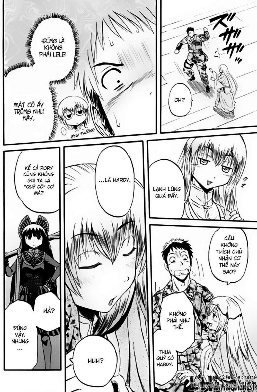 Truyện Tranh Phía Sau Cánh Cổng Bóng Tối Của Hư Không! trang 6