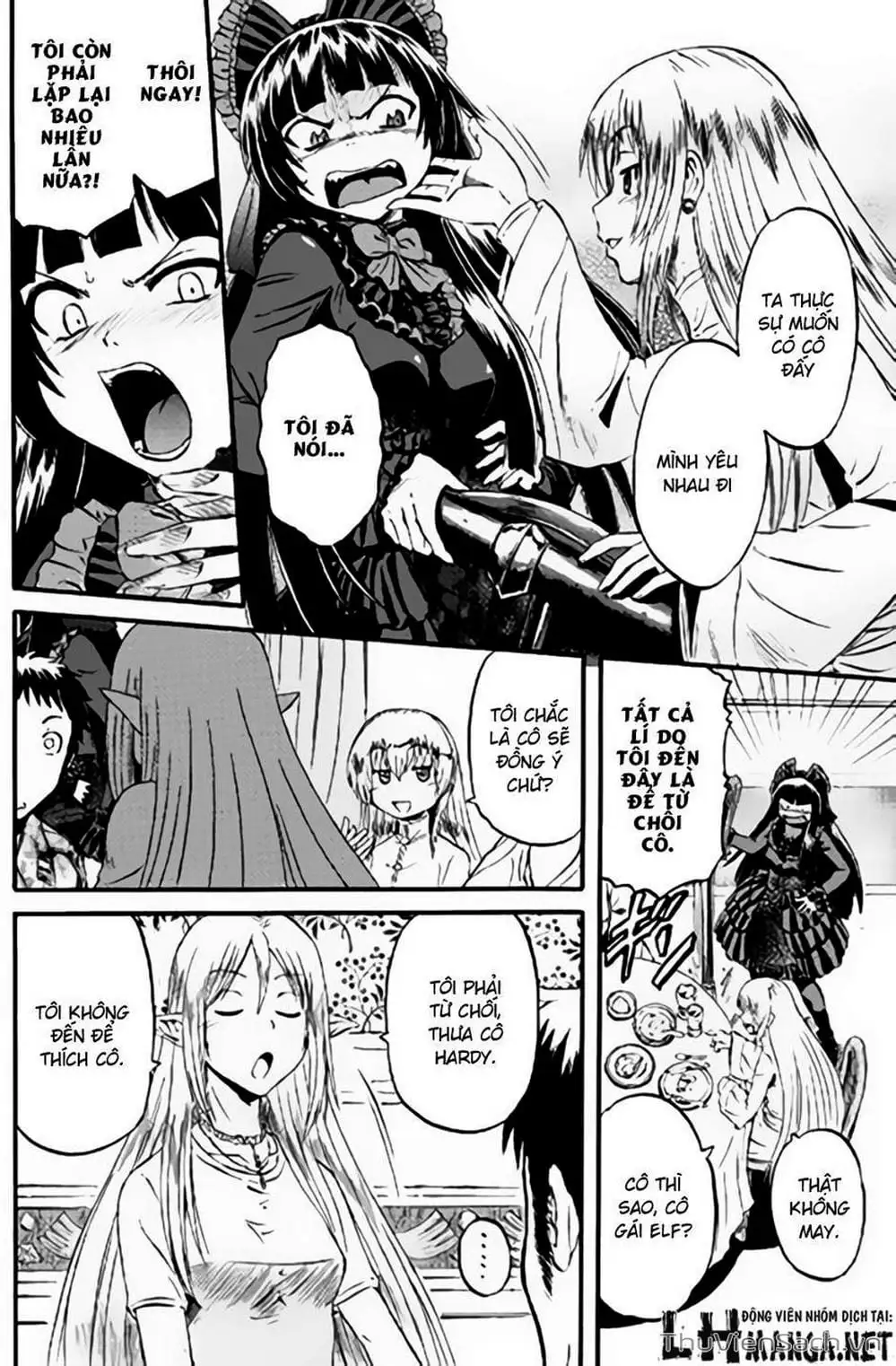 Truyện Tranh Phía Sau Cánh Cổng Bóng Tối Của Hư Không! trang 6