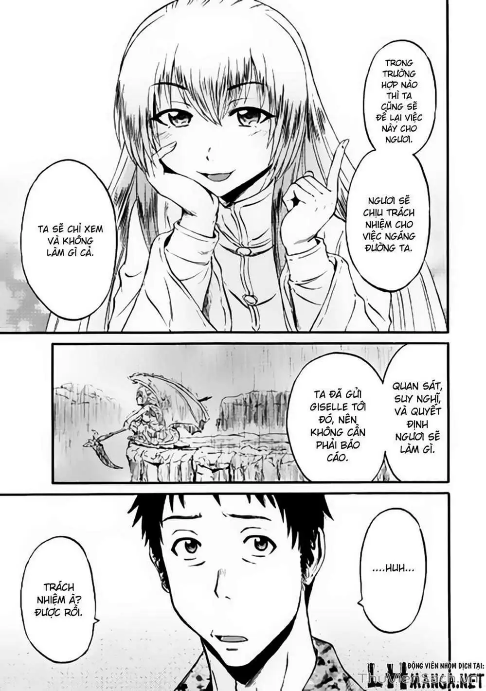 Truyện Tranh Phía Sau Cánh Cổng Bóng Tối Của Hư Không! trang 6