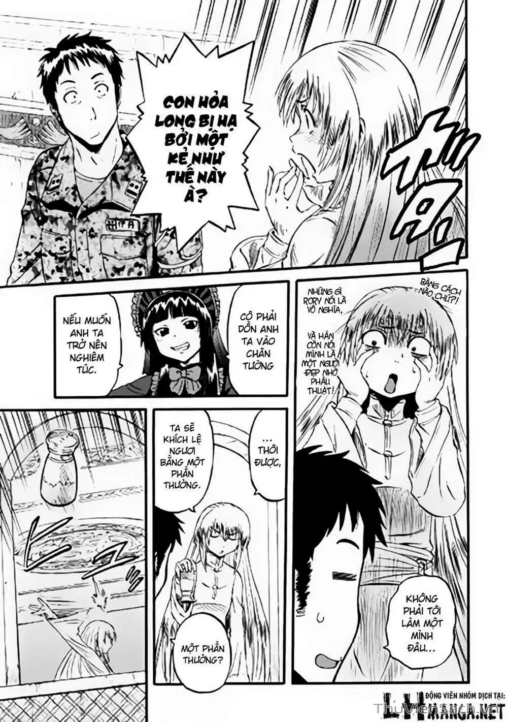 Truyện Tranh Phía Sau Cánh Cổng Bóng Tối Của Hư Không! trang 6