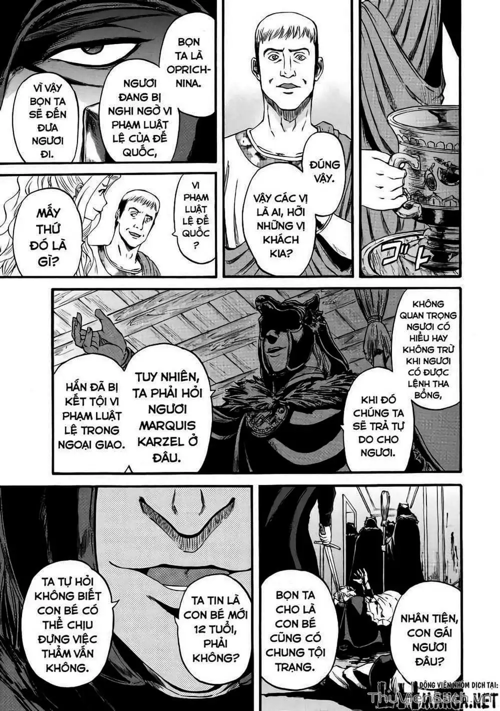 Truyện Tranh Phía Sau Cánh Cổng Bóng Tối Của Hư Không! trang 6
