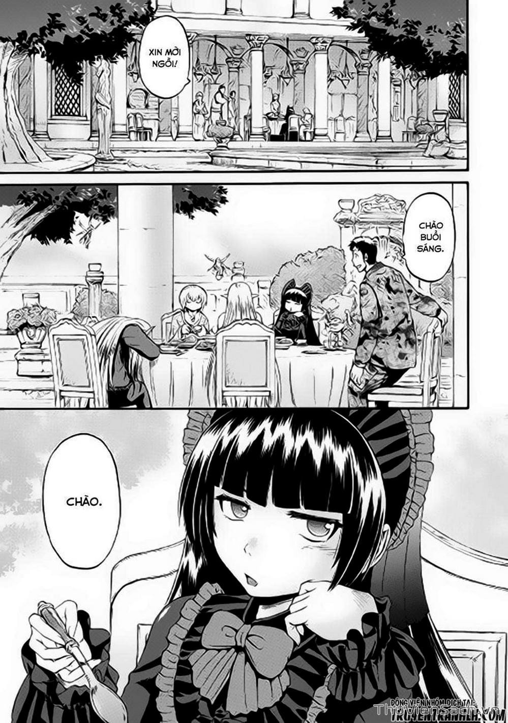 Truyện Tranh Phía Sau Cánh Cổng Bóng Tối Của Hư Không! trang 6