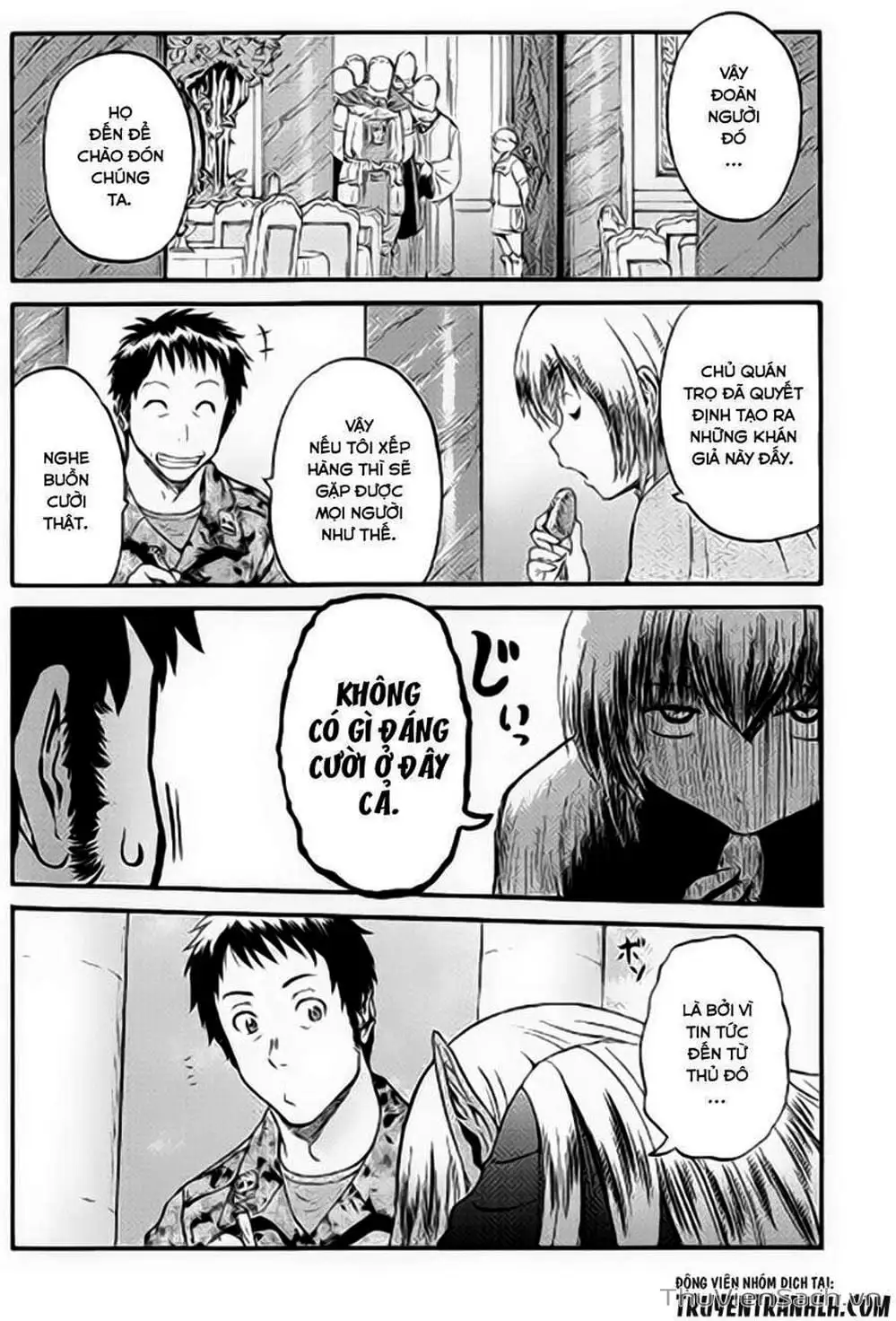 Truyện Tranh Phía Sau Cánh Cổng Bóng Tối Của Hư Không! trang 6