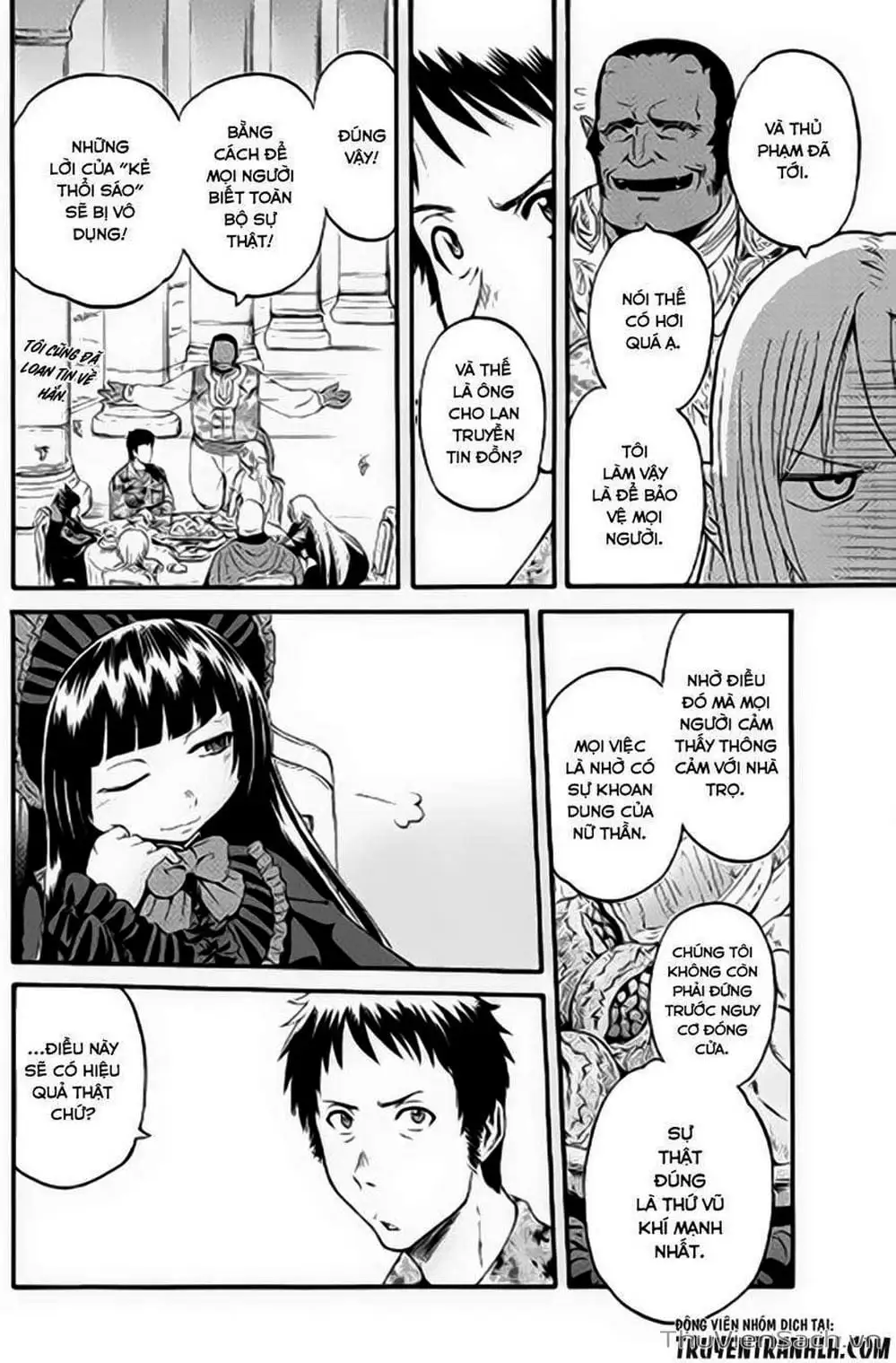 Truyện Tranh Phía Sau Cánh Cổng Bóng Tối Của Hư Không! trang 6