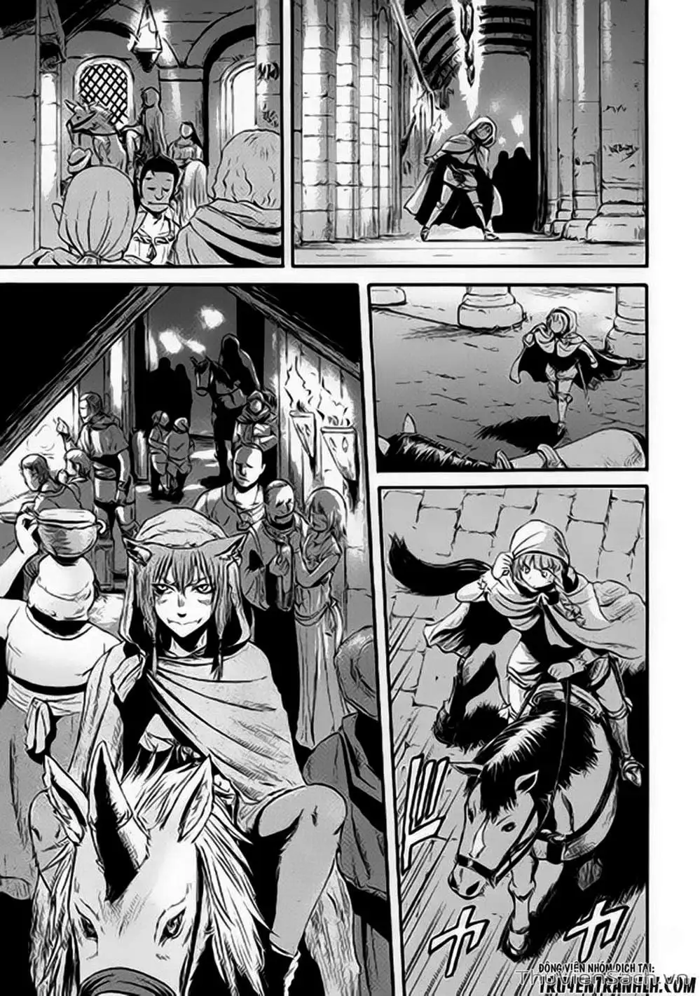 Truyện Tranh Phía Sau Cánh Cổng Bóng Tối Của Hư Không! trang 6