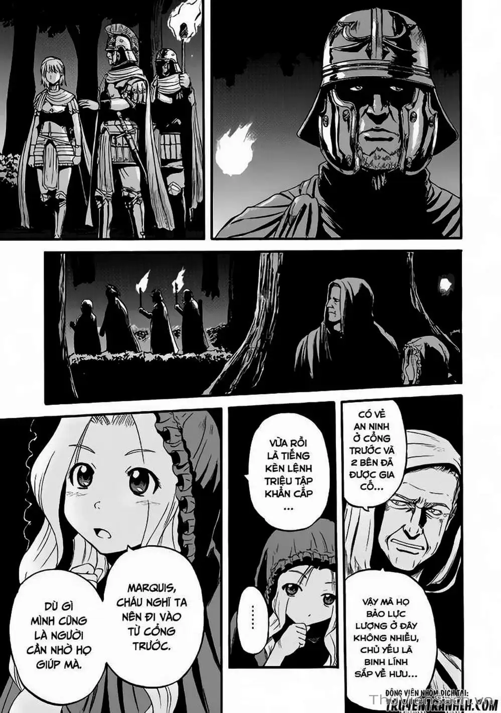 Truyện Tranh Phía Sau Cánh Cổng Bóng Tối Của Hư Không! trang 6