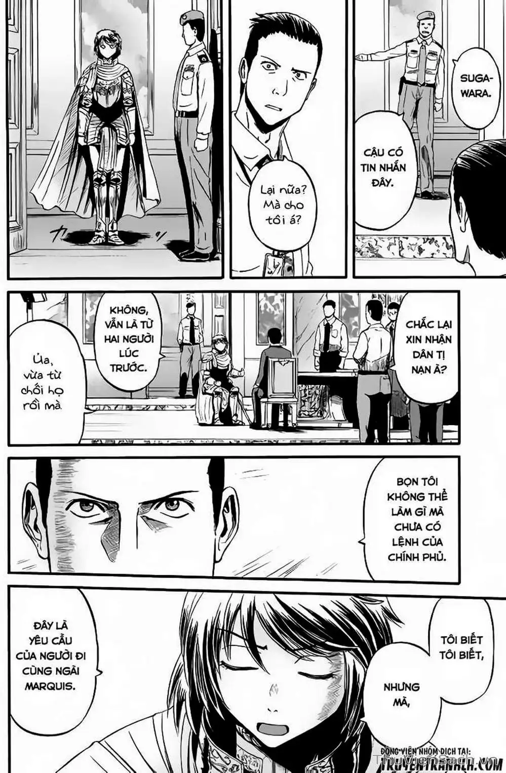Truyện Tranh Phía Sau Cánh Cổng Bóng Tối Của Hư Không! trang 6