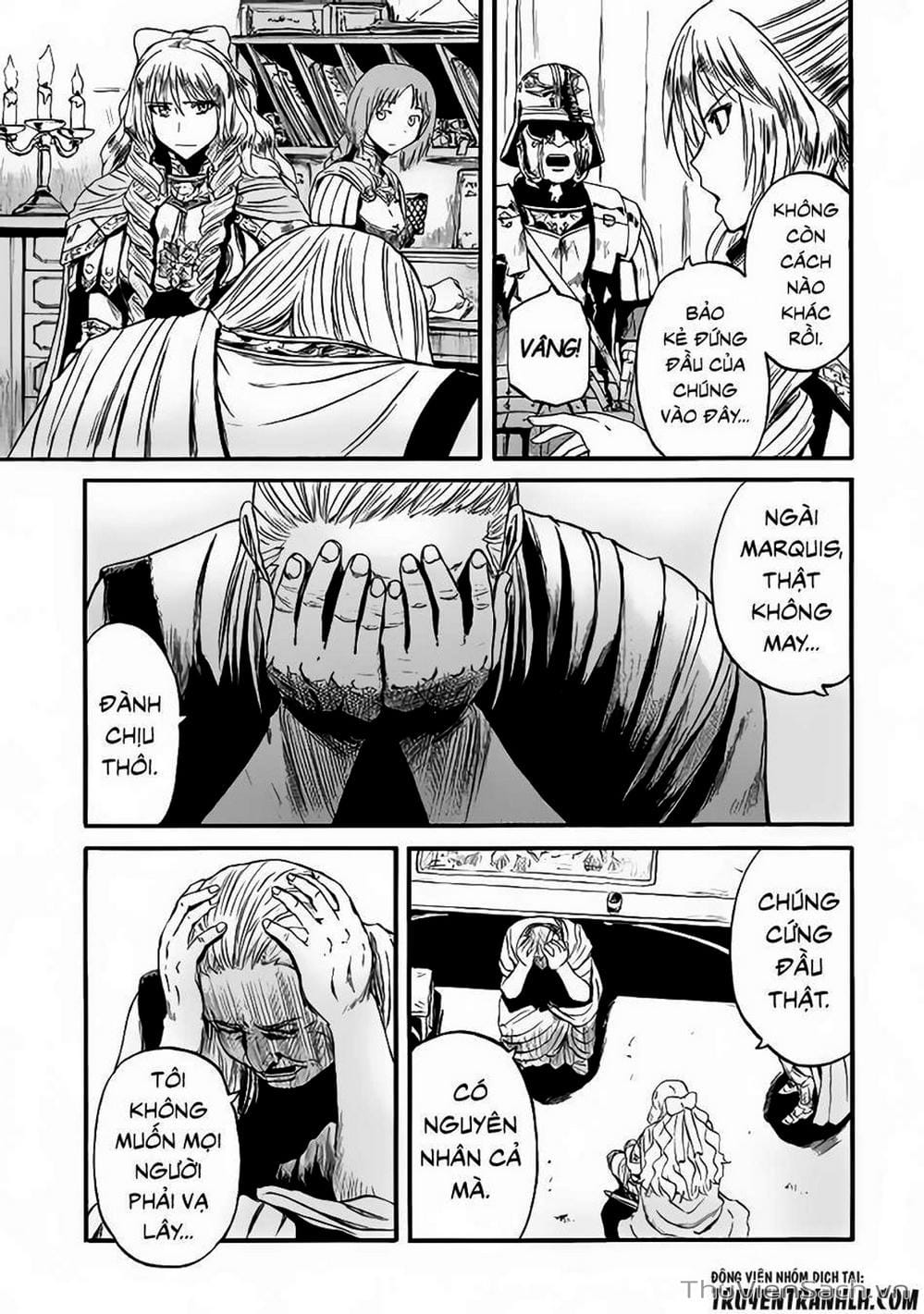 Truyện Tranh Phía Sau Cánh Cổng Bóng Tối Của Hư Không! trang 6