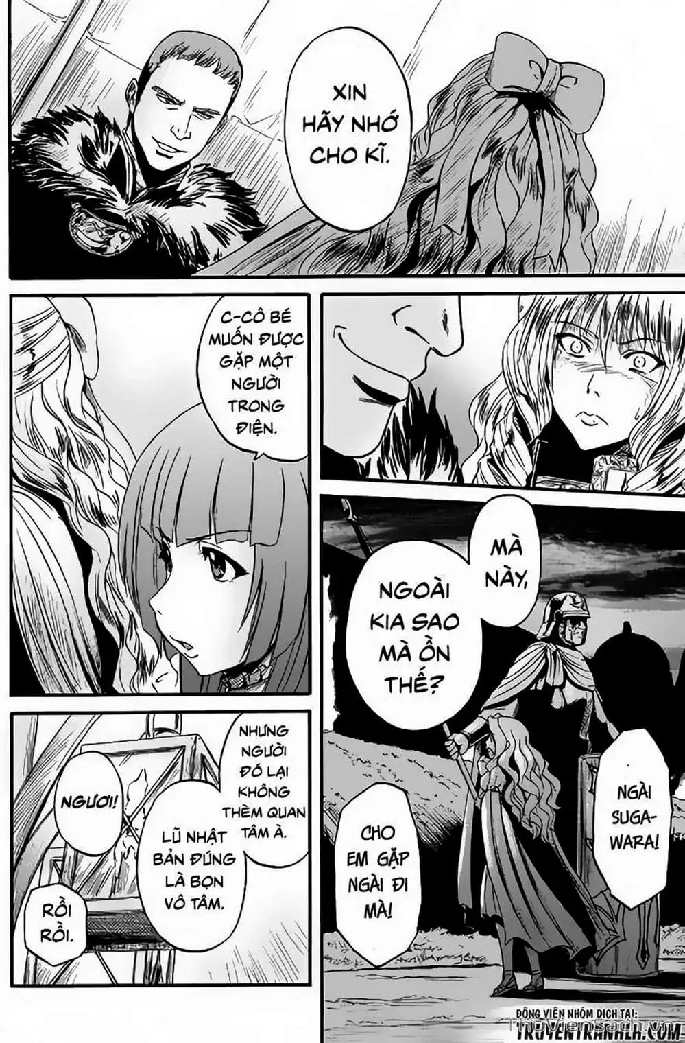 Truyện Tranh Phía Sau Cánh Cổng Bóng Tối Của Hư Không! trang 6